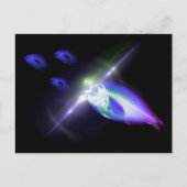 Jacht, diner, röntgenvis 3 briefkaart (Voorkant)