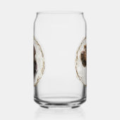 Jacht, Duitse draadharige pointer Blikvorm Glas (Links)