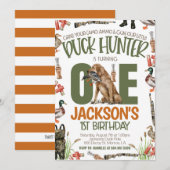 Jacht eerste verjaardag kaart (Voorkant / Achterkant)