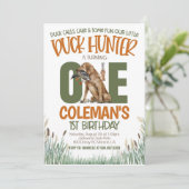 Jacht eerste verjaardag kaart (Staand voorkant)