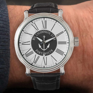 Jacht eigenaar, schip of bootbemanning horloge