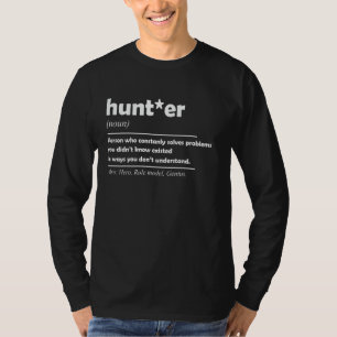 Jacht Humor Grappige Jager Definitie T-shirt Jacht