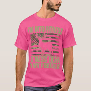 Jacht Ik ben in fitness fit herten in mijn vries T-shirt