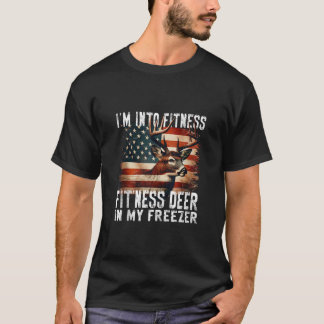 Jacht Ik ben in fitness pasvorm Herten in mijn vri T-shirt