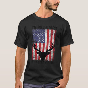 Jacht Ik In Fitness Herten Diepvriezer Grappige Ja T-shirt