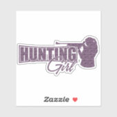 Jacht meisje sticker (Vel)