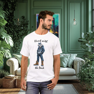Jacht met de Roedel Wolf Warrior T-shirt