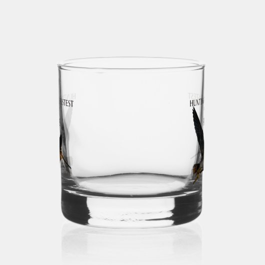 JACHT OP HET SNELSTE WILD OP SNIPE WHISKY GLAS (Rechts)