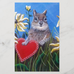 "Jacht op Valentijnse " Briefpapier