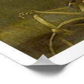 Jacht op valk - 17e eeuw poster (Hoek)