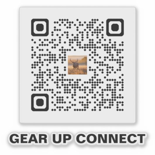 Jacht QR-code sticker – Geef je outfit een boost e (Voorkant)