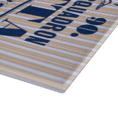 jacht Regatta Advertisement Snijplank (Hoek)