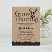 Jacht roestige kraft pensioenfeestje kaart (Staand voorkant)