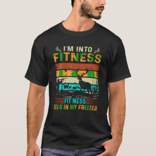 Jacht T-shirt Ik ben in Fitness Herten Diepvriezer