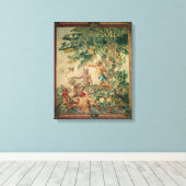 Jacht, van de 'Tenture des Nouvelles Canvas Afdruk (Insitu (Houten vloer))