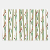 Jacht Wrapping Papier Flat Sheet Set van 3 Inpakpapier Vel (Voorkant 2)