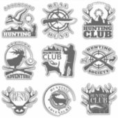 jachtclub sticker (Voorkant)