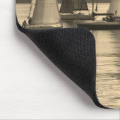 jachten in Rothesay Bay, Schotland. Muismat (Hoek)