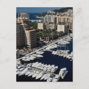 Jachthaven, Monaco Briefkaart