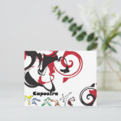 jachthaven van capoeira briefkaart (Staand voorkant)