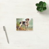 Jachthond met vogel in de mond post-it® notes (Kantoor)