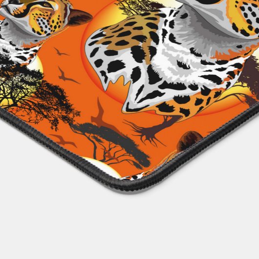 jachtluipaard bureaumat (Hoek)