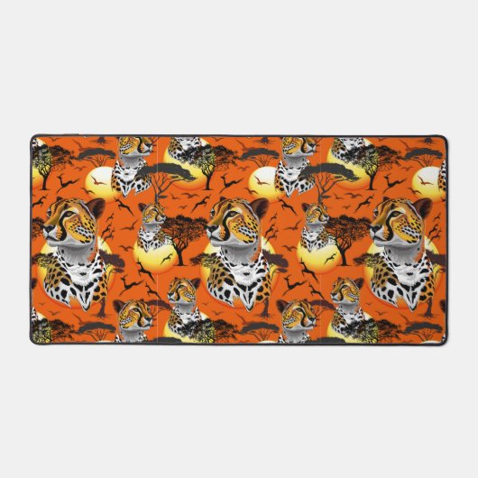 jachtluipaard bureaumat (Voorkant)