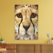 Jachtluipaard Canvas Afdruk (Insitu (Woonkamer))