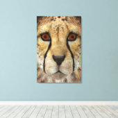 Jachtluipaard Canvas Afdruk (Insitu (Houten vloer))