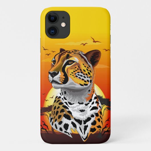 jachtluipaard Case-Mate iPhone case (Achterkant)