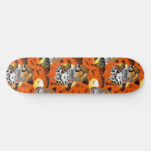 jachtluipaard skateboard (Horizontaal)
