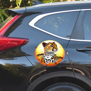 jachtluipaard sticker