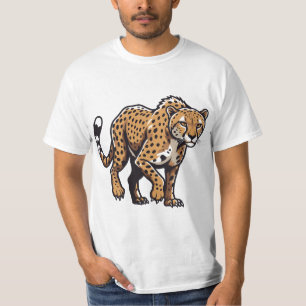 Jachtluipaardmodus Aan T-shirt