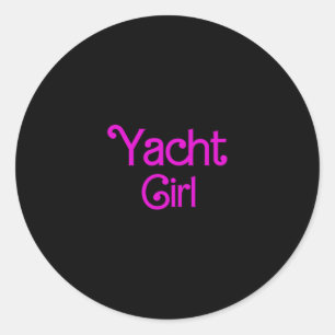 Jachtmeisje Cruise Jacht Feest Zeilen Zeiltocht Pe Ronde Sticker