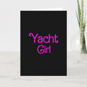 Jachtmeisje Cruise Jachtfeest Zeilen Zeiltocht Pet Kaart
