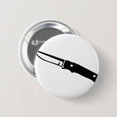 jachtmes ronde button 5,7 cm (Voorkant /achterkant)