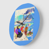 jachtrace van de 19e eeuw grote klok (Hoek)