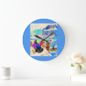 jachtrace van de 19e eeuw grote klok (Huis)