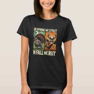 Jachtseizoen Kalkoen & Hert Jager T-shirt