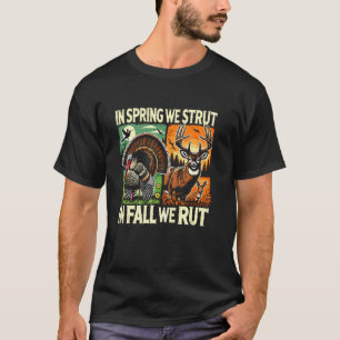 Jachtseizoen Kalkoen & Herten Jager T-shirt