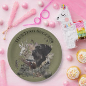 Jachtsucces, Deutsch Drahthaar Papieren Bordje (Feest)