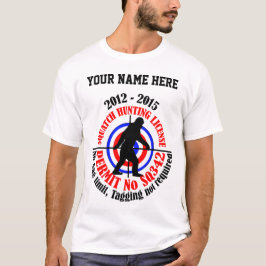 jachtvergunning t-shirt