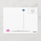 Jacinthe commune florale de carte postale (Dos)