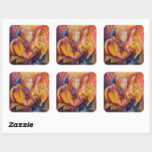 Jacinto 2008 vierkante sticker (Vel)