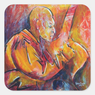 Jacinto 2008 vierkante sticker