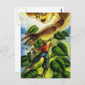 Jack and the Beanstalk Briefkaart (Voorkant / Achterkant)