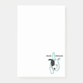 Jack Attack Jack Russell Terrier Postit Notes (Voorkant)