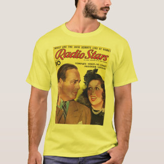 Jack Benny T-Shirt Radio Mirror 1938
