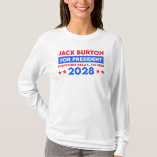Jack Burton voor President 2028 T-shirt