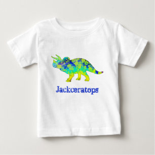 Jack ceratops Kleurrijke Triceratops Dinosaur Kuns